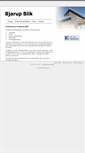 Mobile Screenshot of bjarup-blik.dk